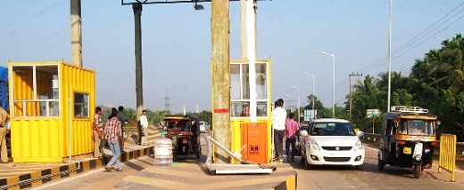 BC Road toll plaza